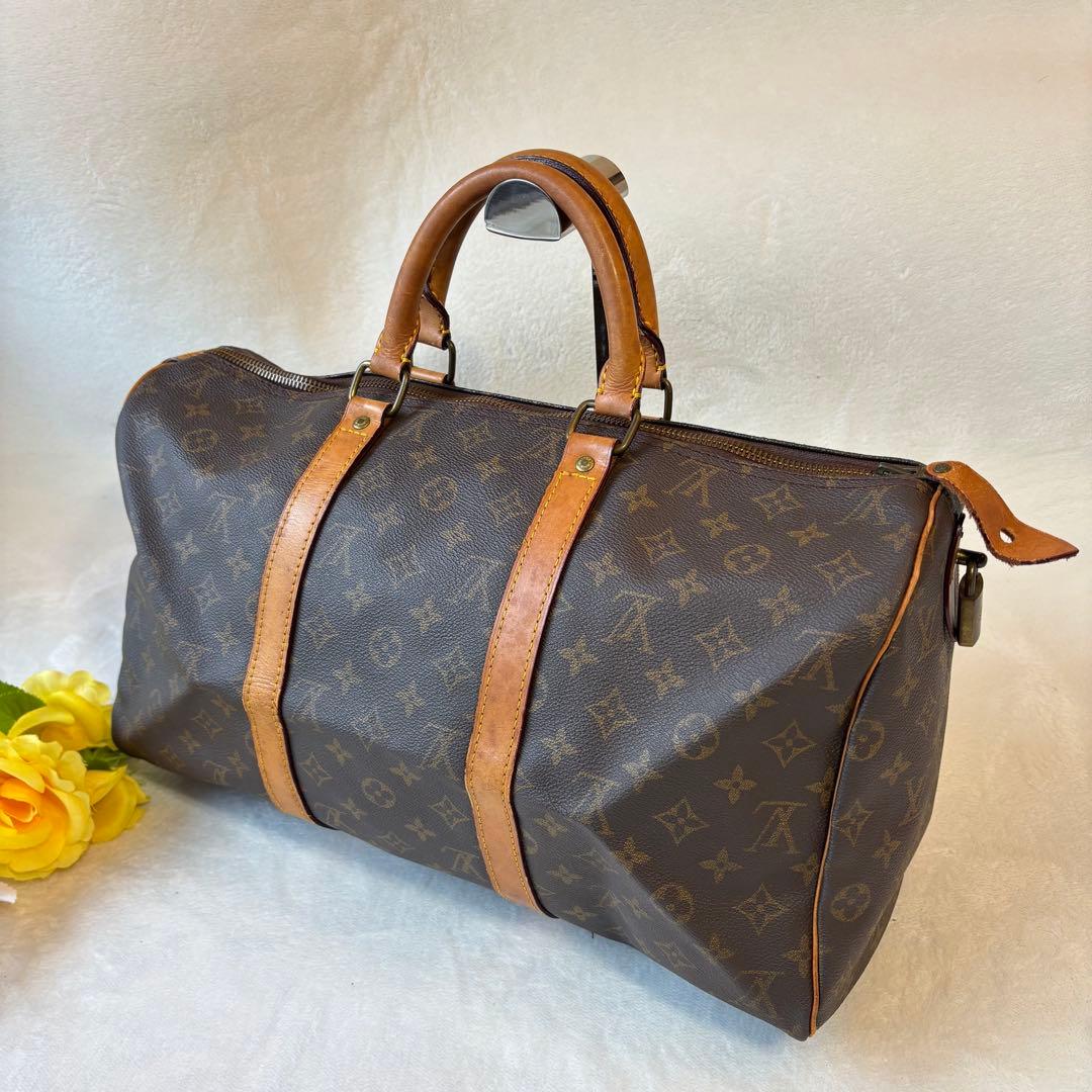 【希少✨】Louis Vuitton ボストンバッグ キーポル45 モノグラム