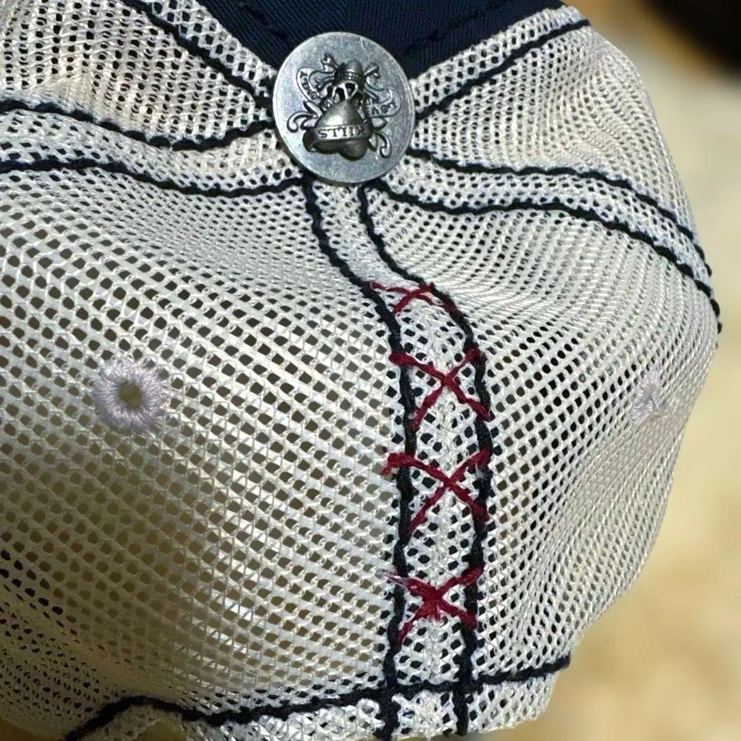 Ed Hardy 刺繍キャップ パープルスネークレアモデル