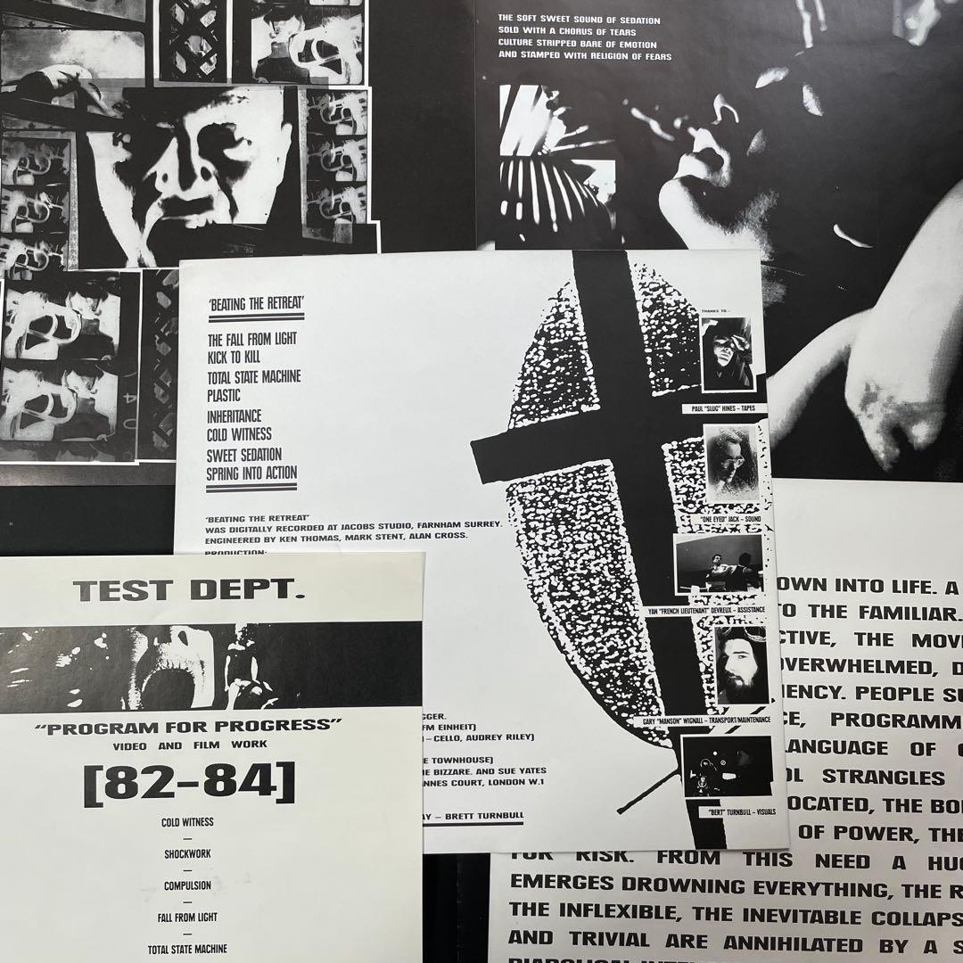 【Test Dept】Beating The Retreat 1984年2枚組