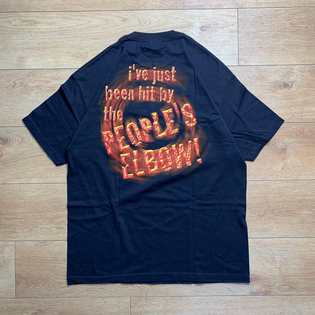 デッドストック WWF プロレス THE ROCK 01 オフィシャルTシャツ