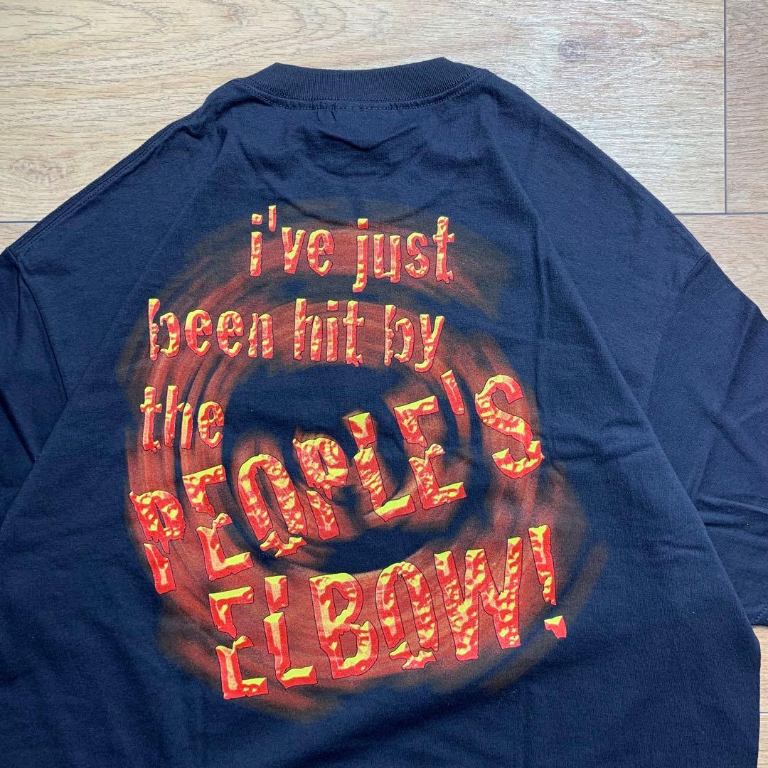 デッドストック WWF プロレス THE ROCK 01 オフィシャルTシャツ
