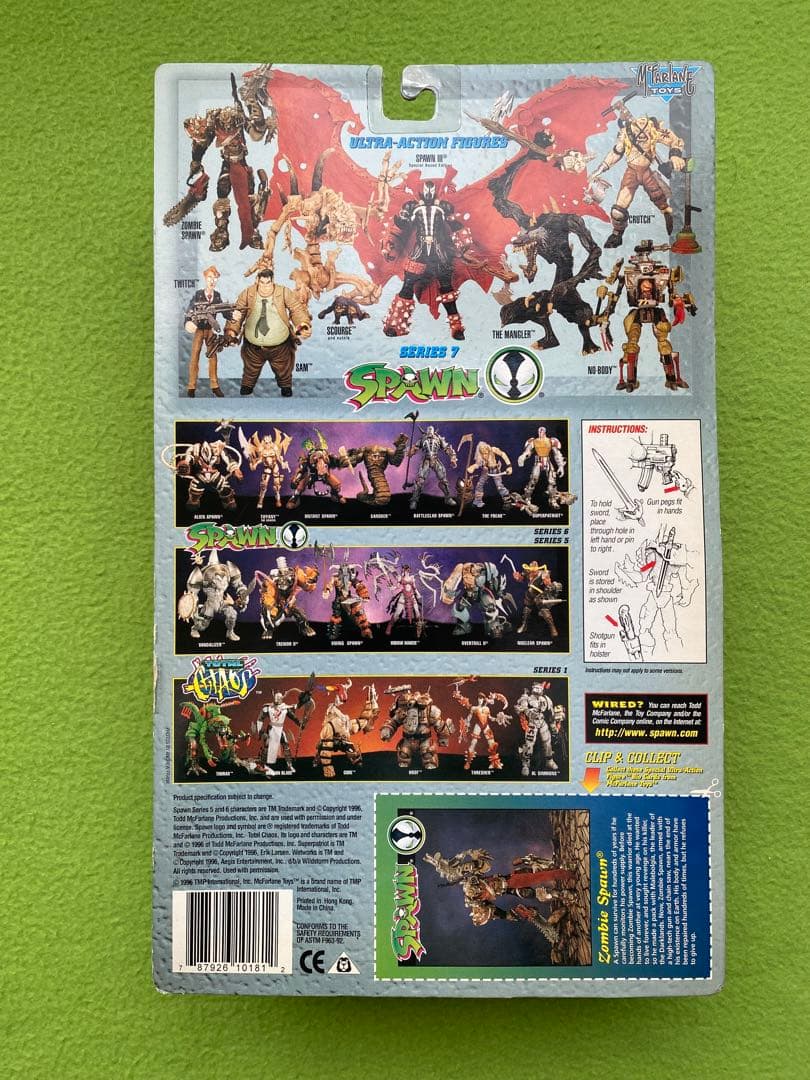 スポーン　SPAWN フィギュア　マクファーレントイズ　7体セット