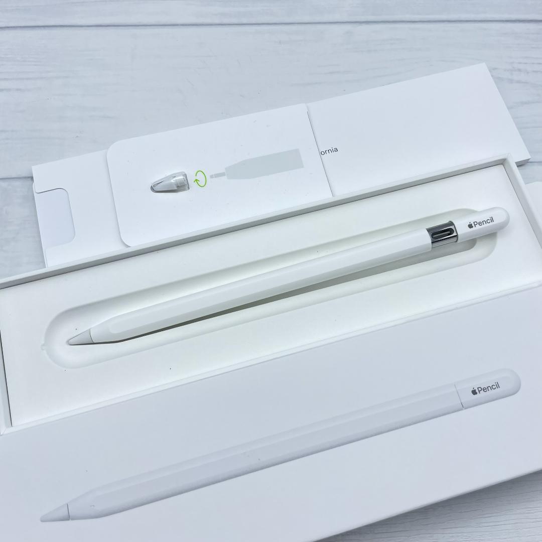 保証あり【ほぼ未使用】Apple Pencil USB-C 替え芯セット