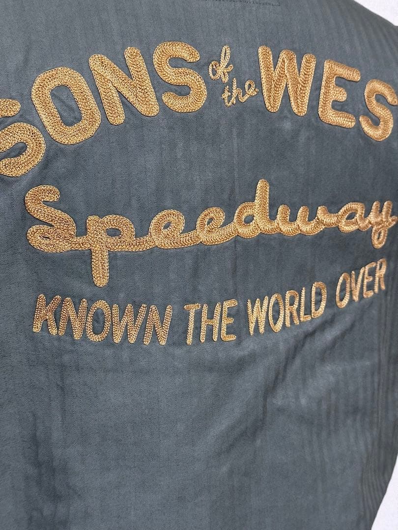 RRL Burman Work Vest ワークベスト バック刺繍 超希少