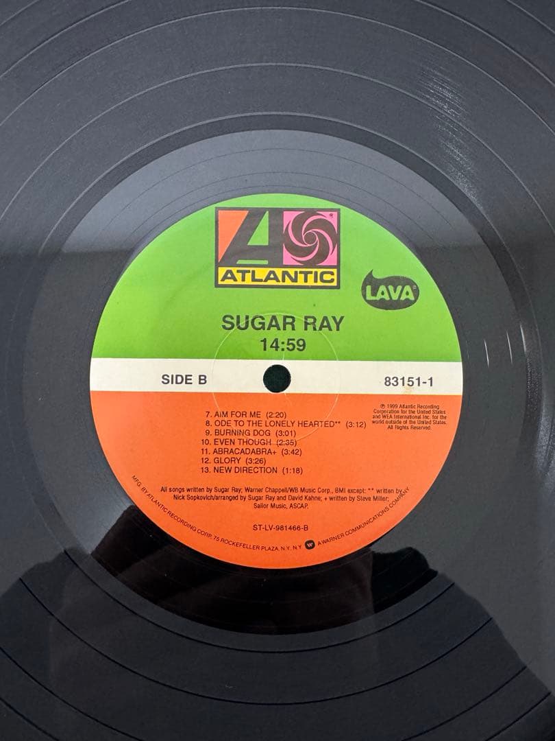 SUGAR RAY レコード　original