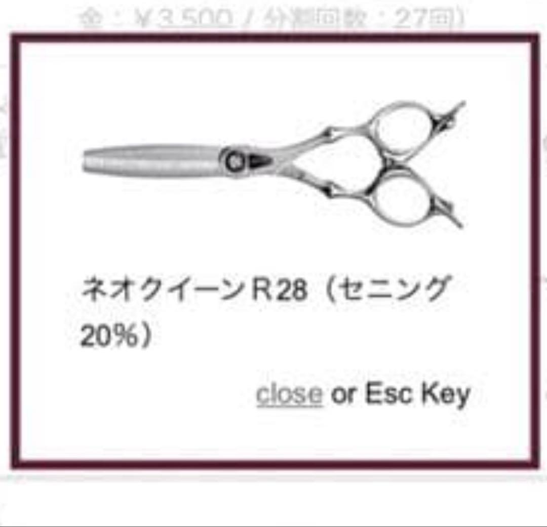 トギノン　シザーセット
