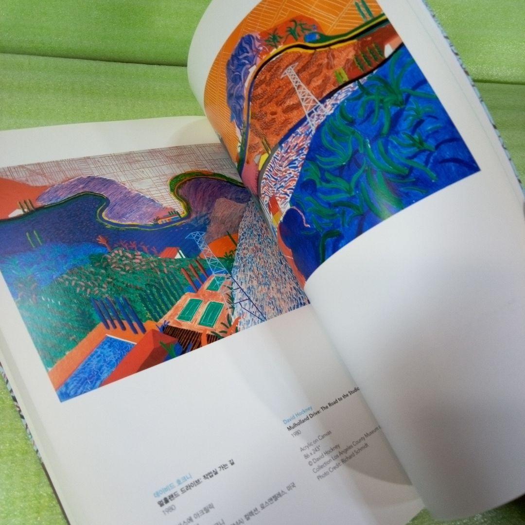 David Hockney　Bigger Trees Near Water　図録