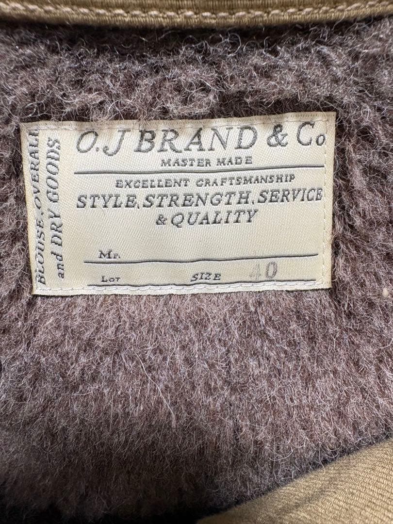 O.J. BRAND オールドジョー　フード付きデッキジャケット 40