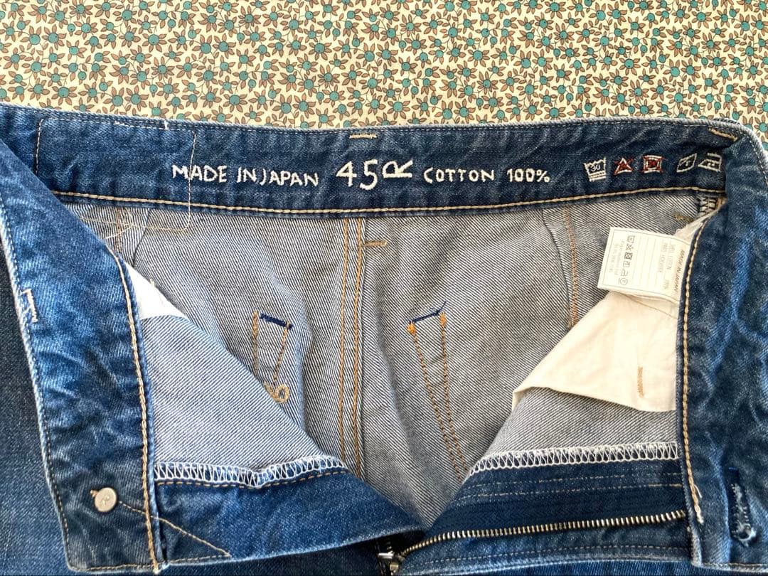 ◉おこめデニムのシャルロットパンツ（加工）サイズ2◉