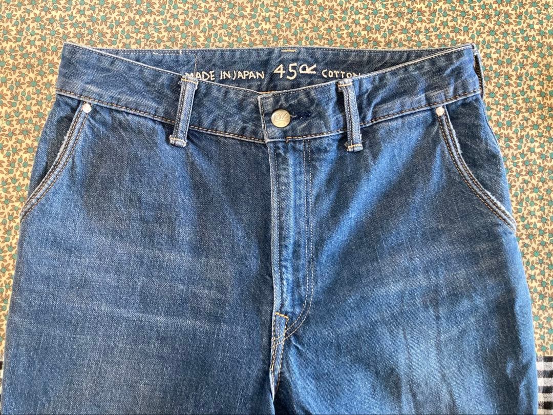 ◉おこめデニムのシャルロットパンツ（加工）サイズ2◉