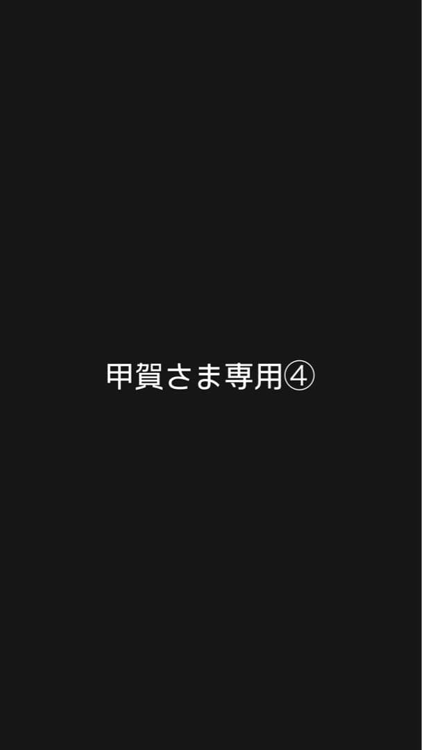 甲賀さま専用ページ④