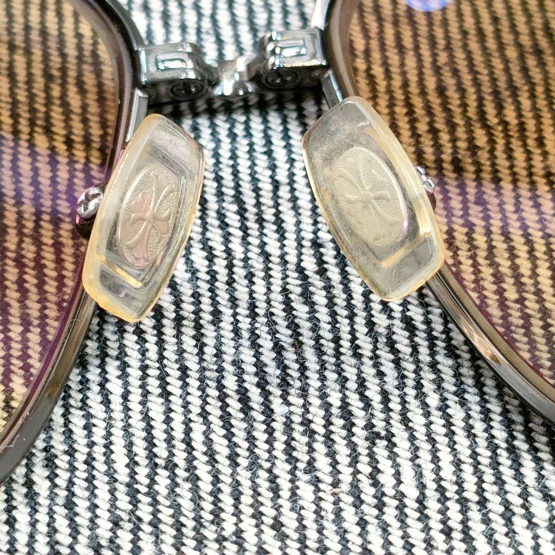 美品 クロムハーツ サングラス CHROME HEARTS ダガーメガネ正規保証