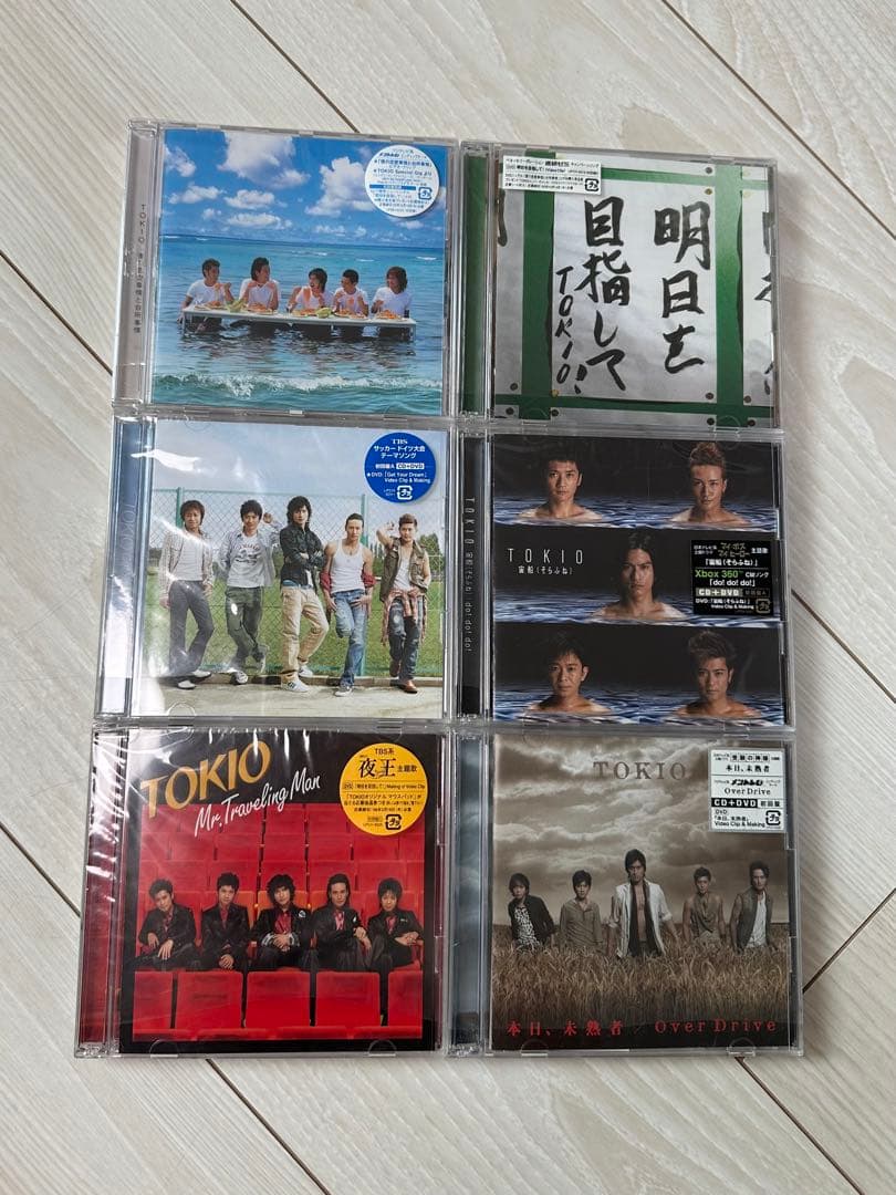 TOKIO CD＆DVD 初回限定盤 6枚セット