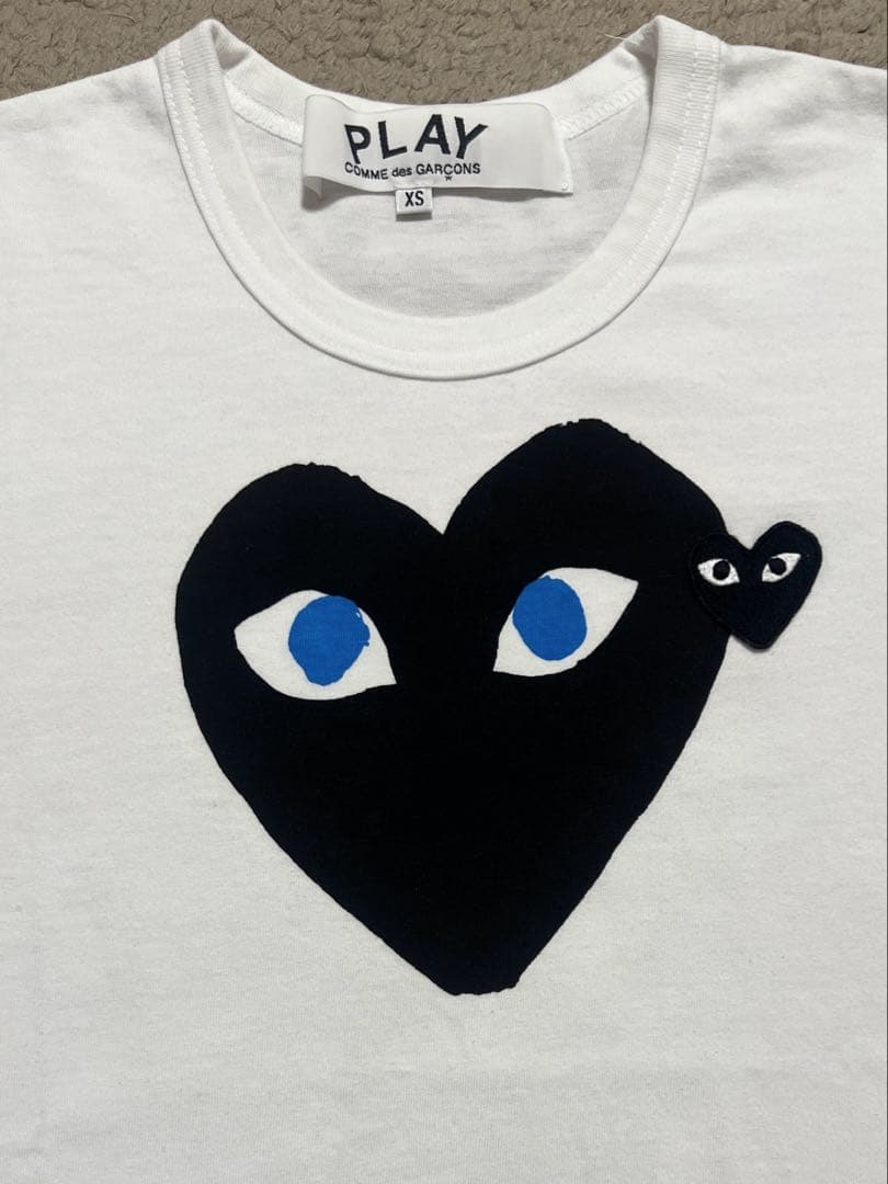 PLAY Comme des Garçons ハートTシャツ XS 美品