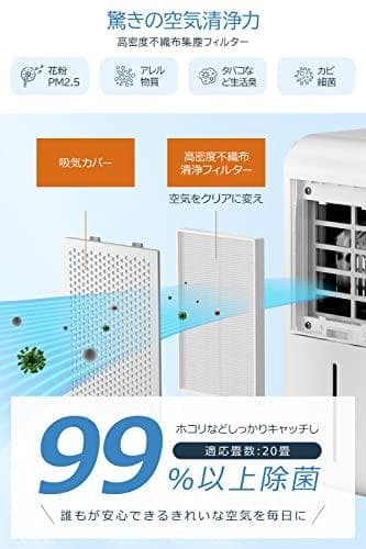 除湿機 小型 【除湿・加湿・空気清浄 一台3役】 除加湿空気清浄機 強 M223