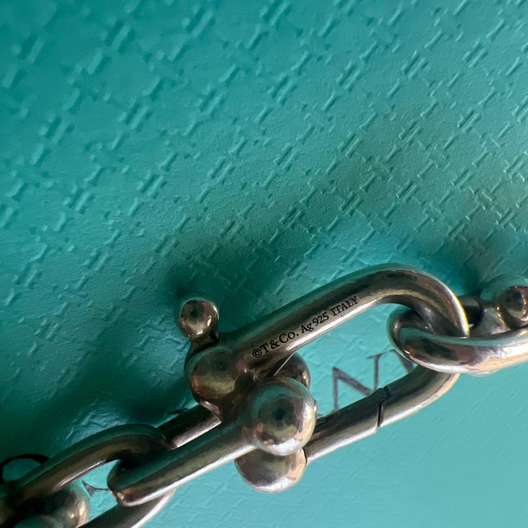 Tiffany ティファニーハードウェア スモール リンクネックレスチェーン