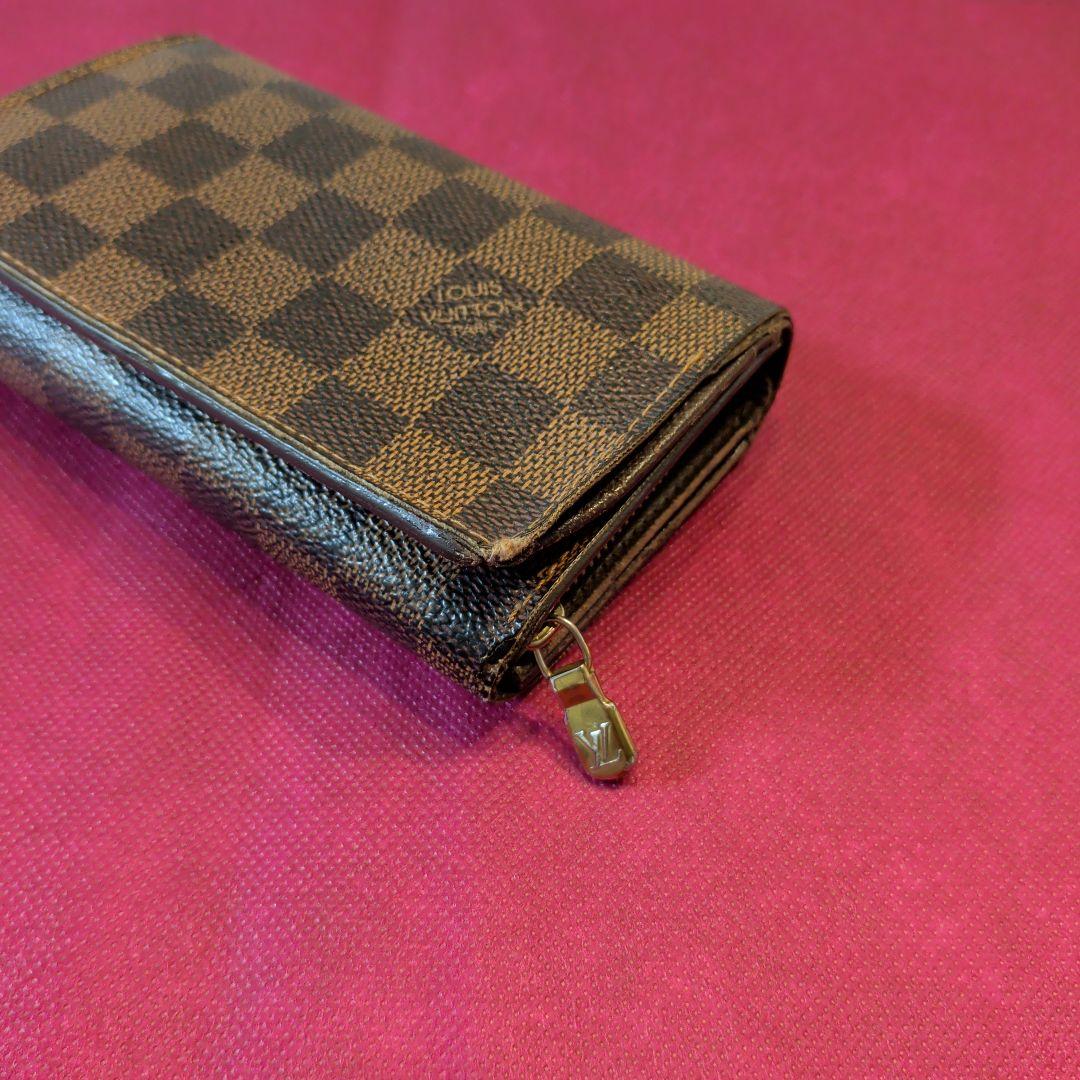 ルイ・ヴィトン (Damier)　2つ折り財布