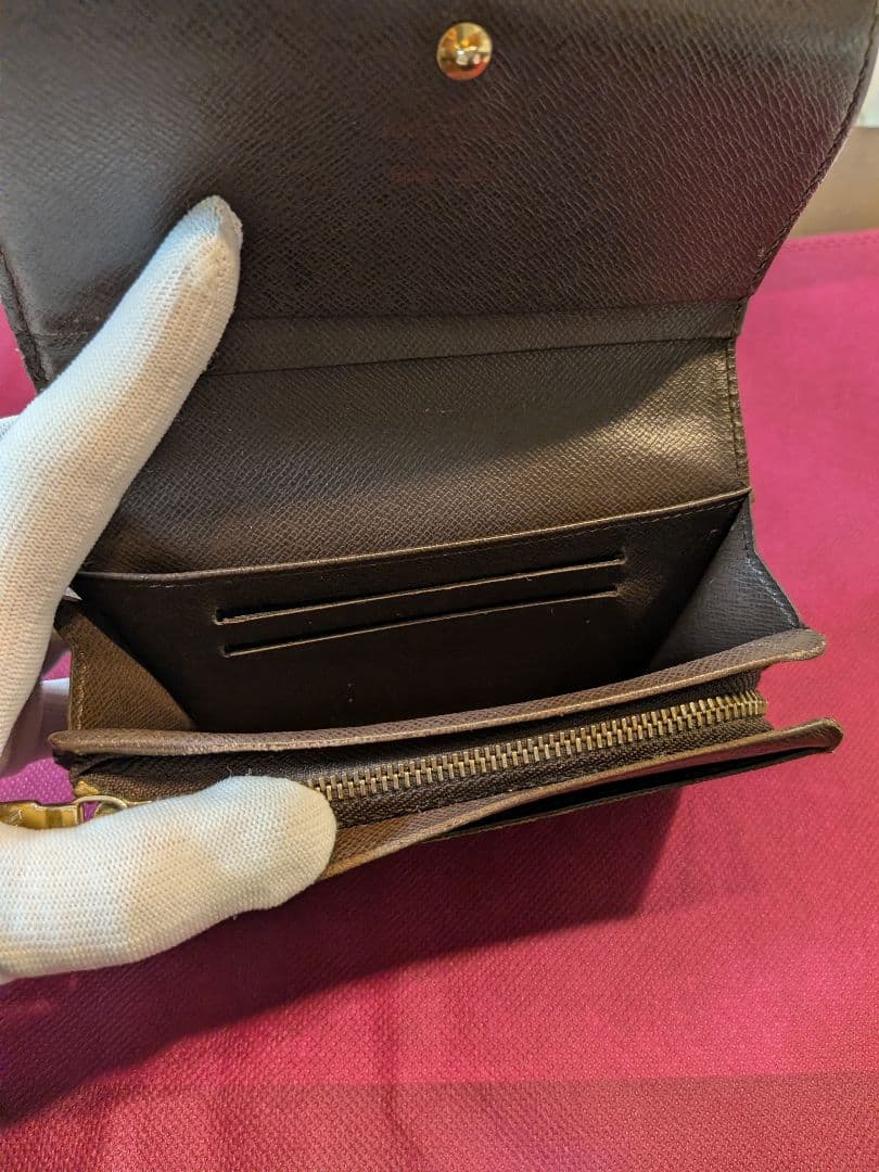 ルイ・ヴィトン (Damier)　2つ折り財布