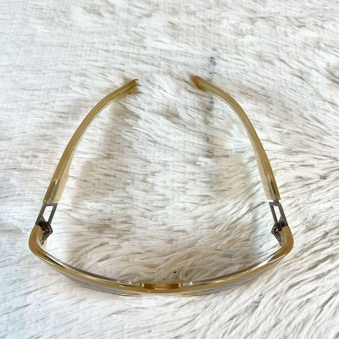 美品　miu miu　サングラス　SMU02D　ブラウンレンズ　ベージュフレーム
