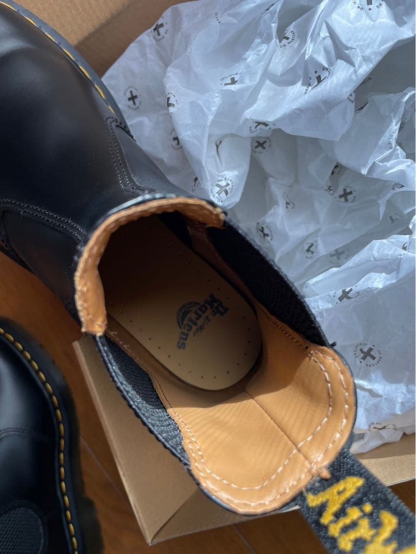 Dr. Martens サイドゴアブーツ 5 US ブラック