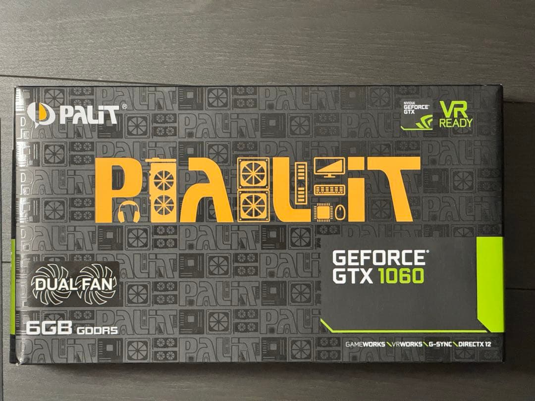 PALIT GeForce GTX 1060 6GB / 低予算ゲーミングPCに