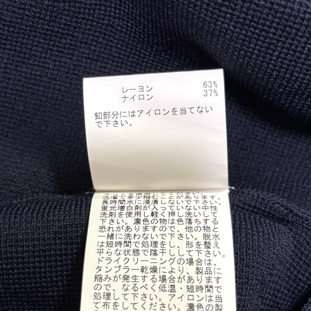 【美品】24SS✨ANAYI ボリュームミディアムニット カーディガン 金ボタン