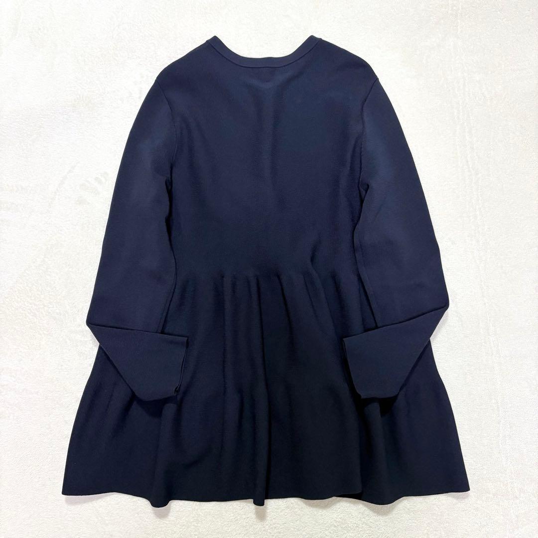 【美品】24SS✨ANAYI ボリュームミディアムニット カーディガン 金ボタン