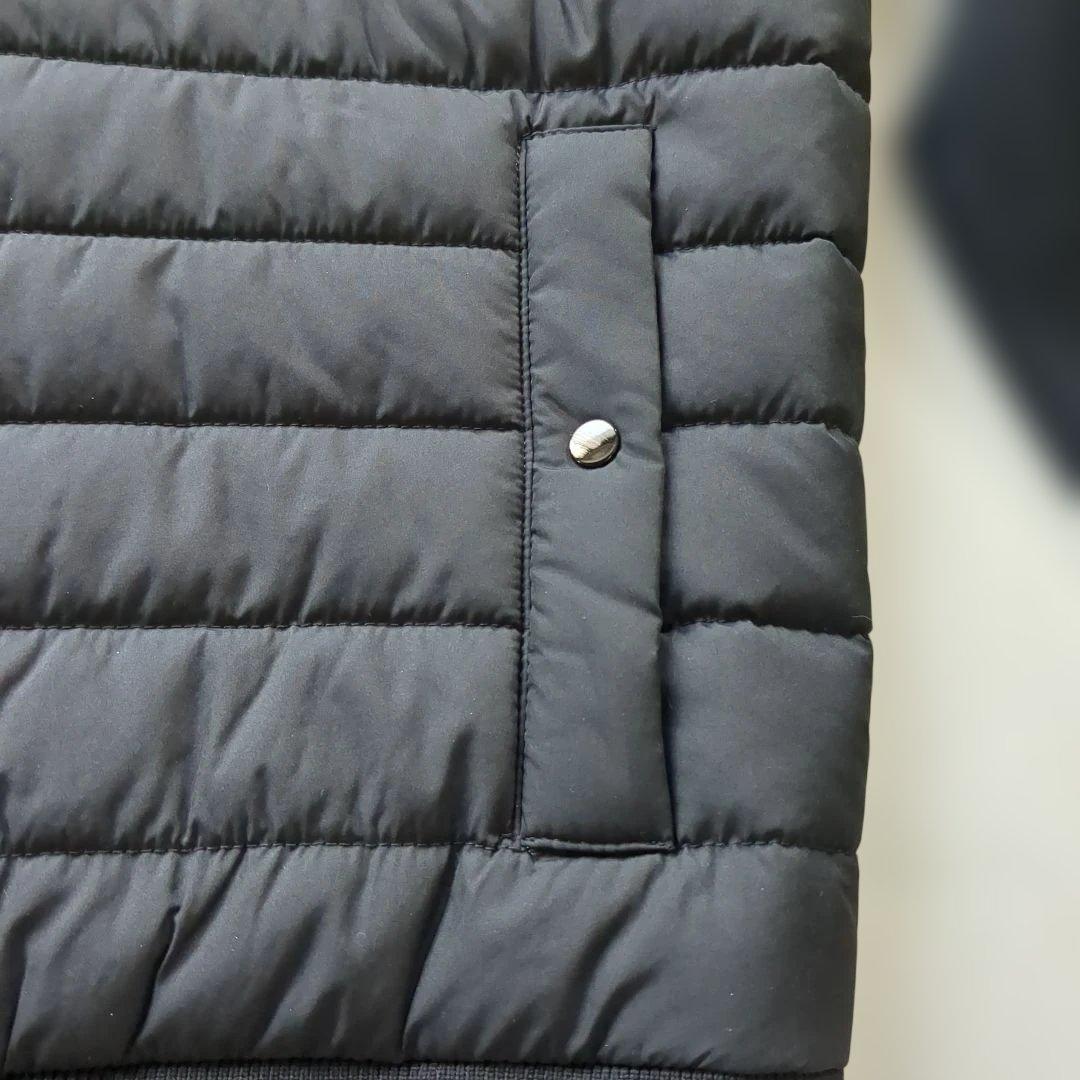 【試着のみ】HUGO BOSS ジップアップニット ジャンパー XL　ブラック