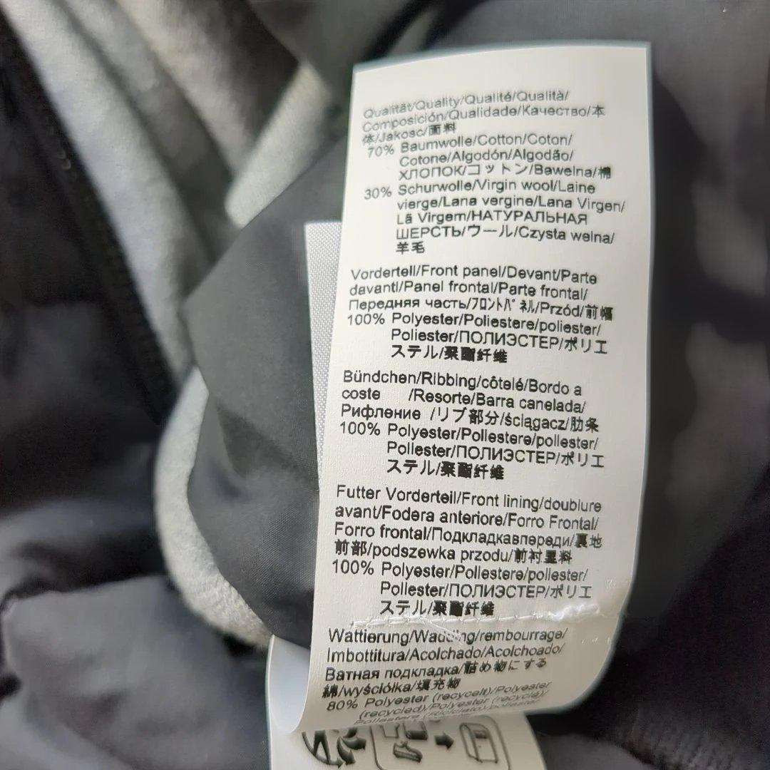 【試着のみ】HUGO BOSS ジップアップニット ジャンパー XL　ブラック