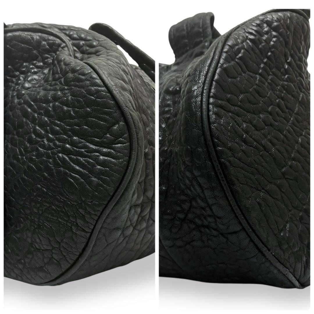 ALEXANDER WANG ボストン ショルダーバッグ ロッコ　シボ革y2k