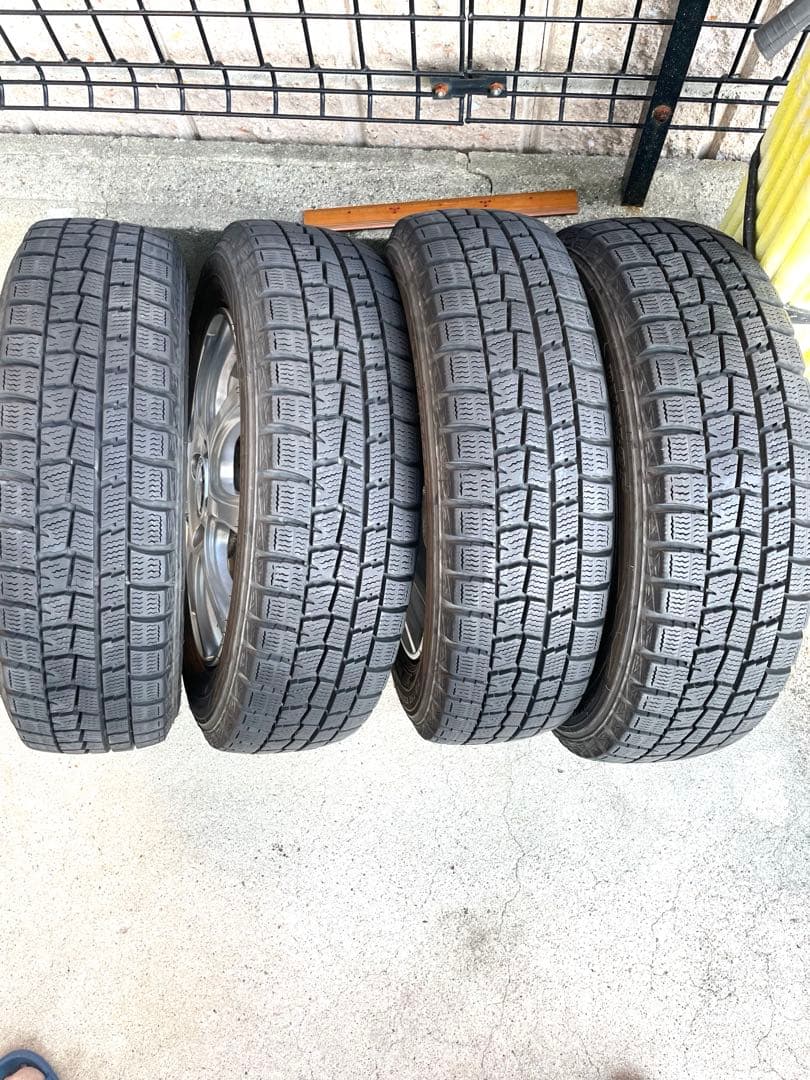 ダンロップ155/65R13　スタットレス13インチ　４本セット　引取り希望