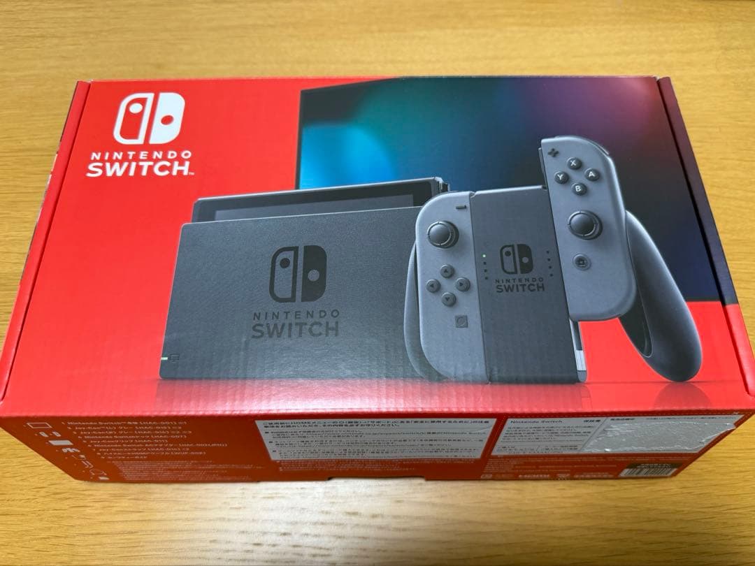 【美品】Nintendo Switch 本体 セット グレー 付属品付