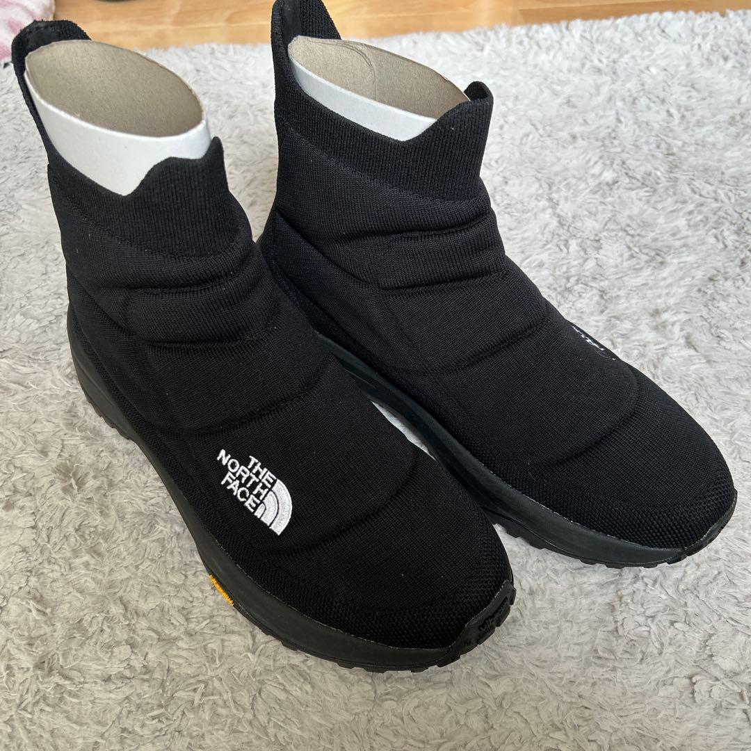 THE NORTH FACE ブラック スリッポンブーツ