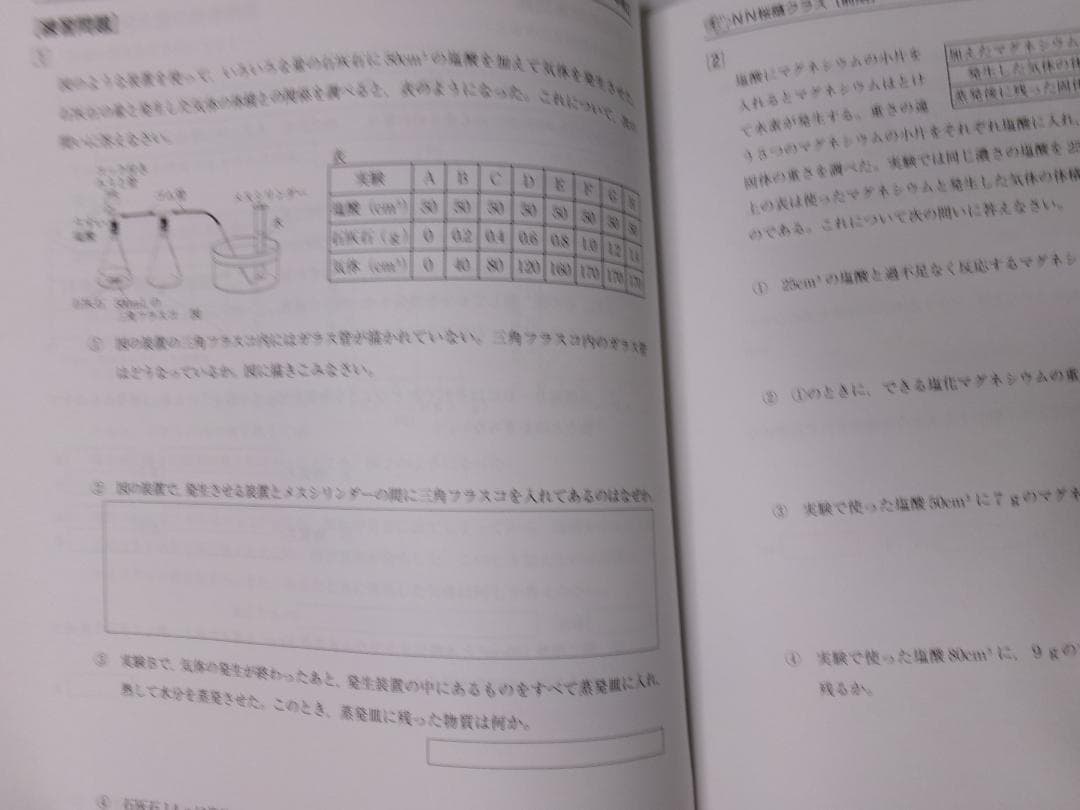 早稲田アカデミー＊６年＊ＮＮ志望校別 前期・理科／桜蔭の理科・４回＊２０２３年