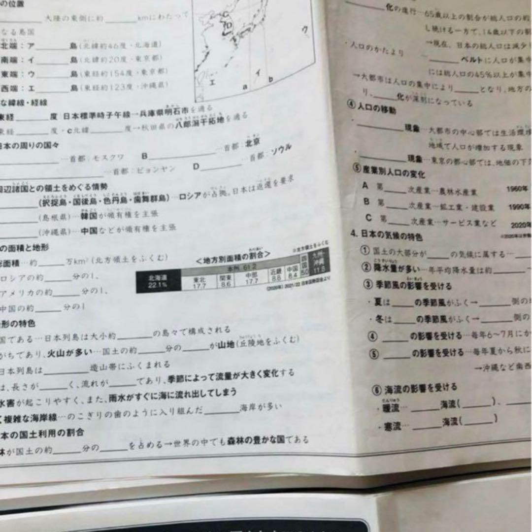 ㉓AA 最新版　サピックス　SAPIX 社会　知識の総完成　36回分　欠番なし