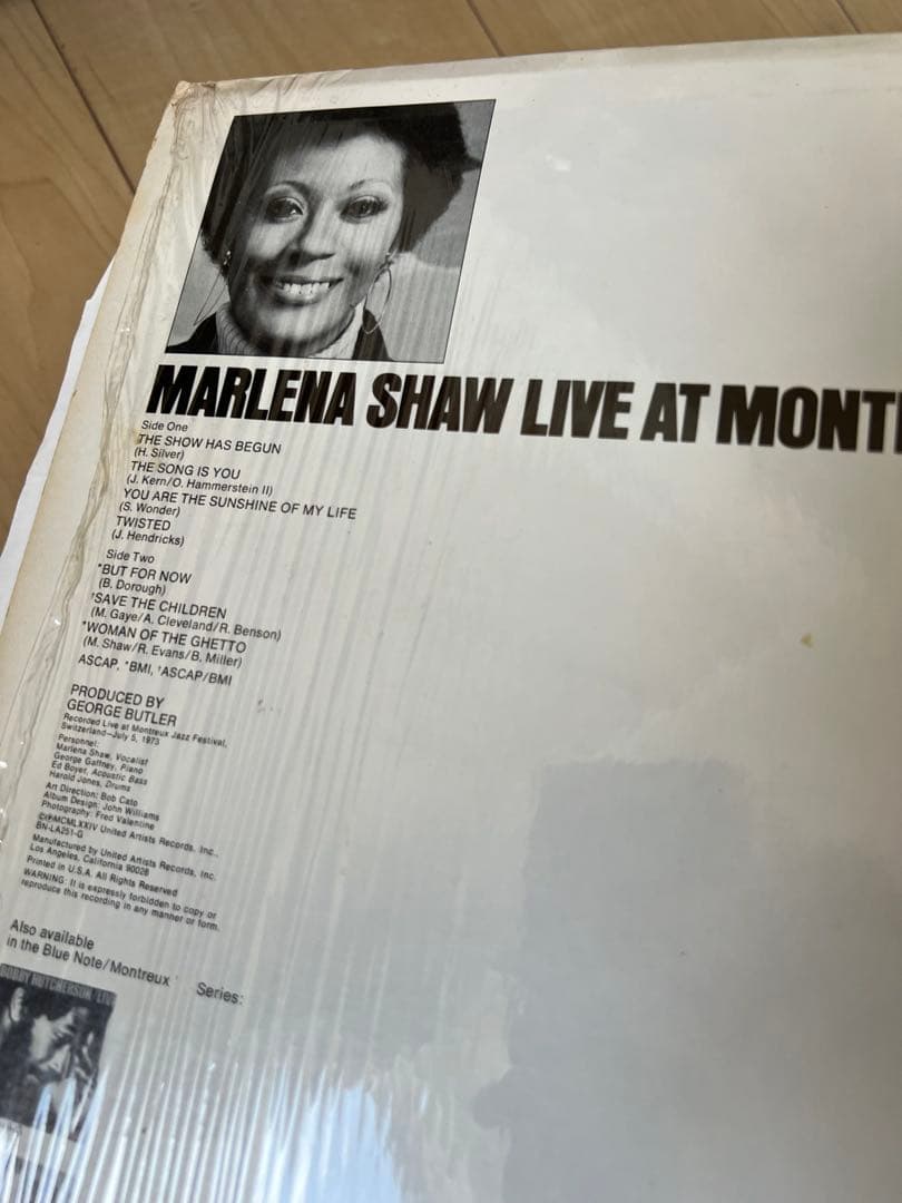 洋楽 Marlena Shaw live at montreux LP