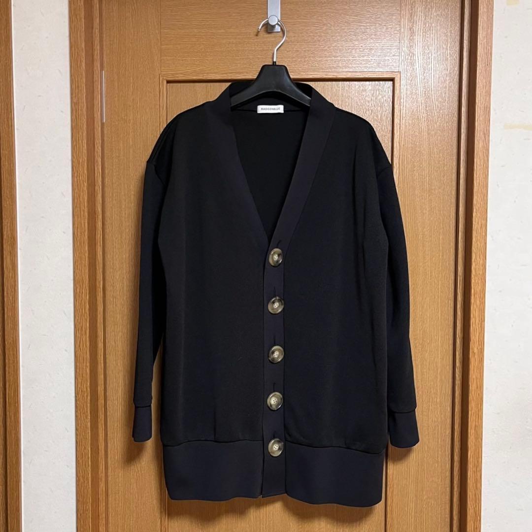 マディソンブルー BIGニットVカーデ
