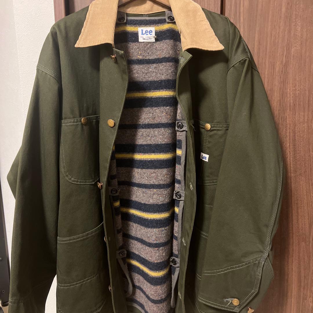 Lee オリーブグリーン カバーオール Lサイズ
