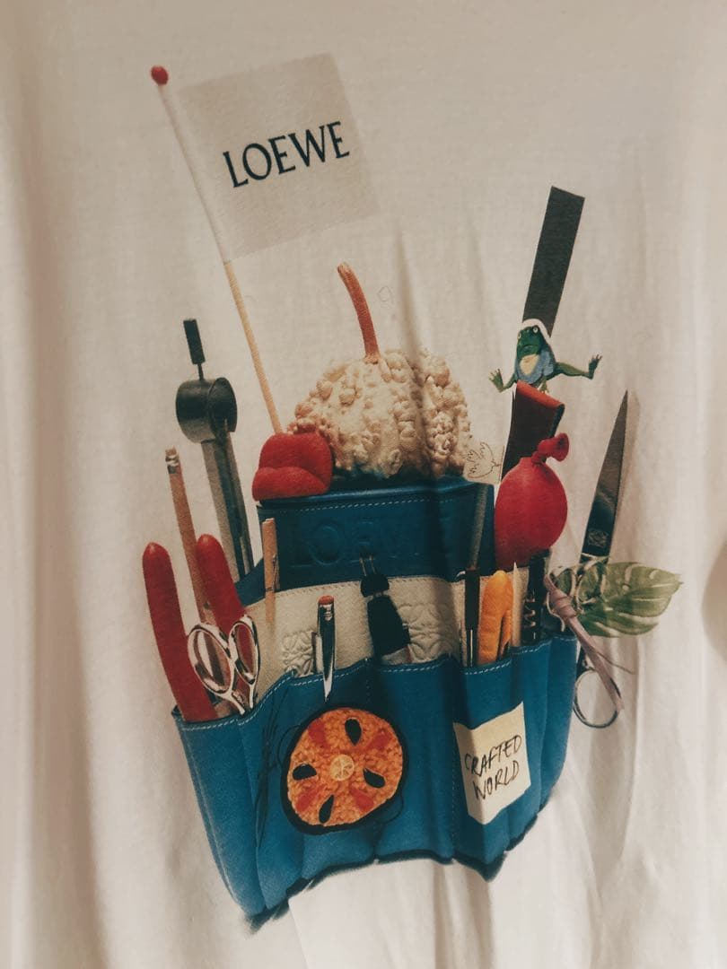 LOEWE アートプリントTシャツ (ユニセックス) CRAFTED WORLD