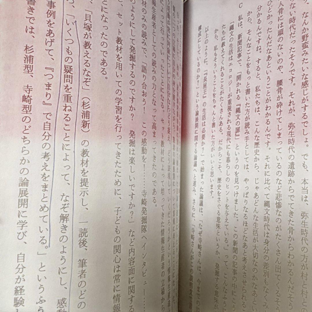 対話による説明的文章セット教材の学習指導