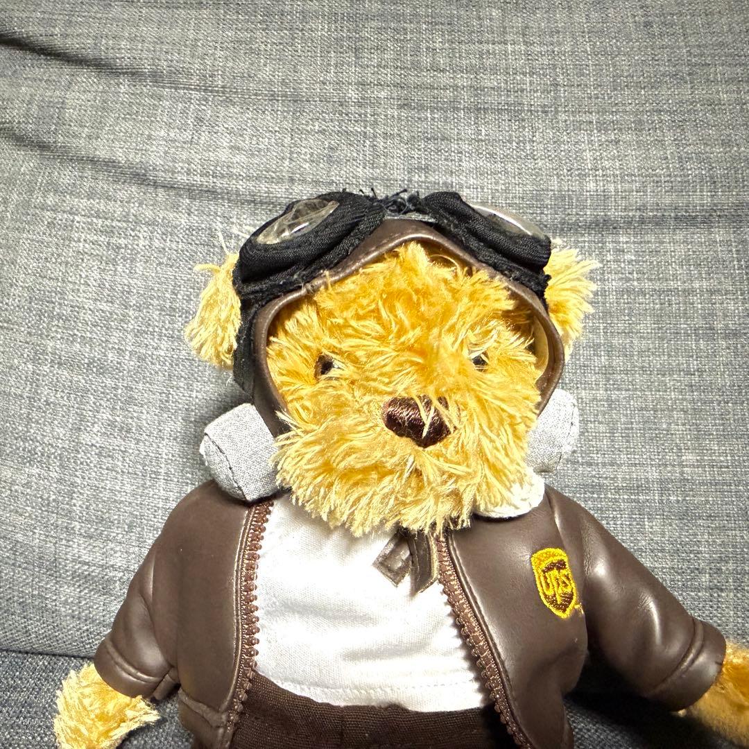 ups テディベア クマ　ぬいぐるみ　着せ替え　美品　非売品　レア