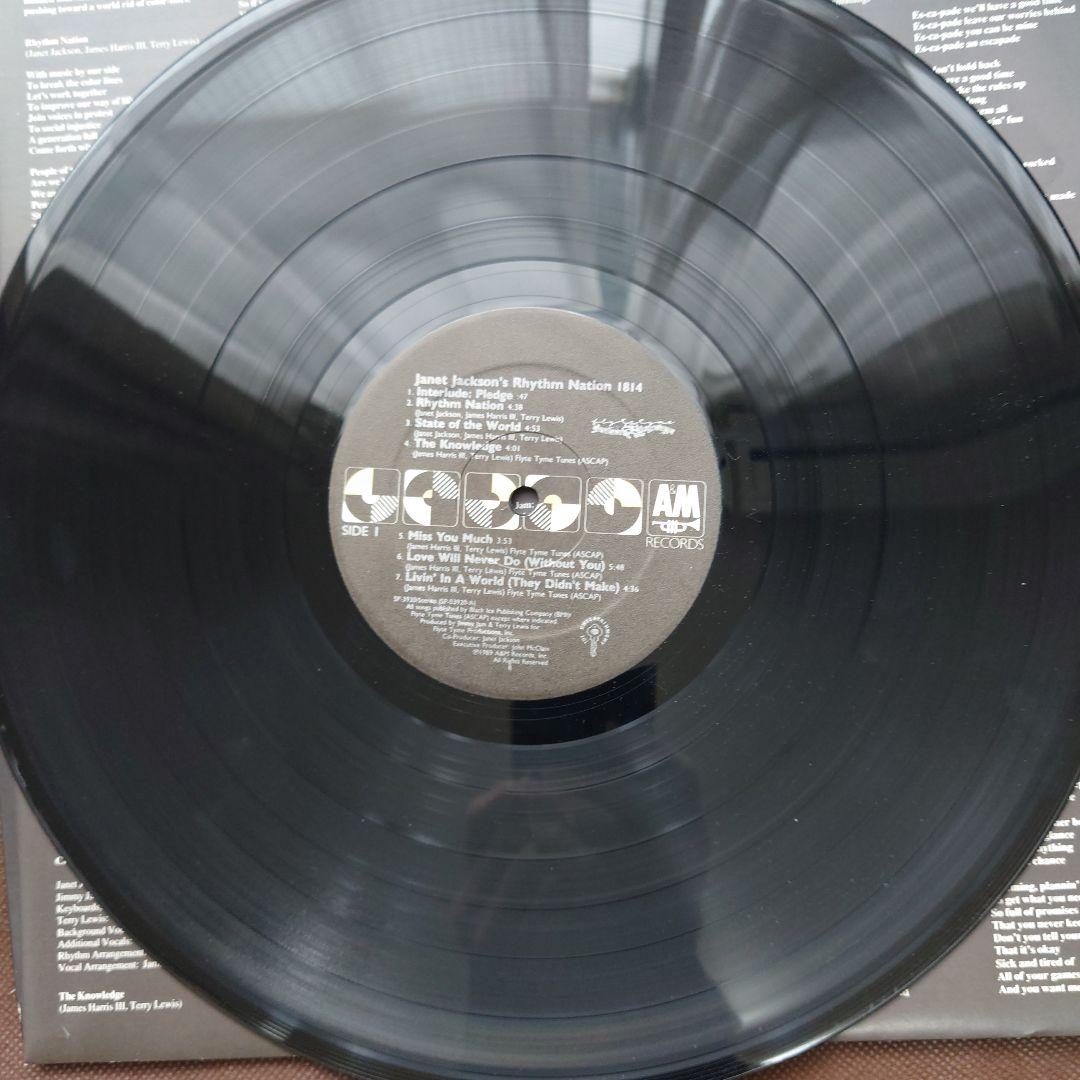 Janet Jackson Rhythm Nation 1814 LPレコード