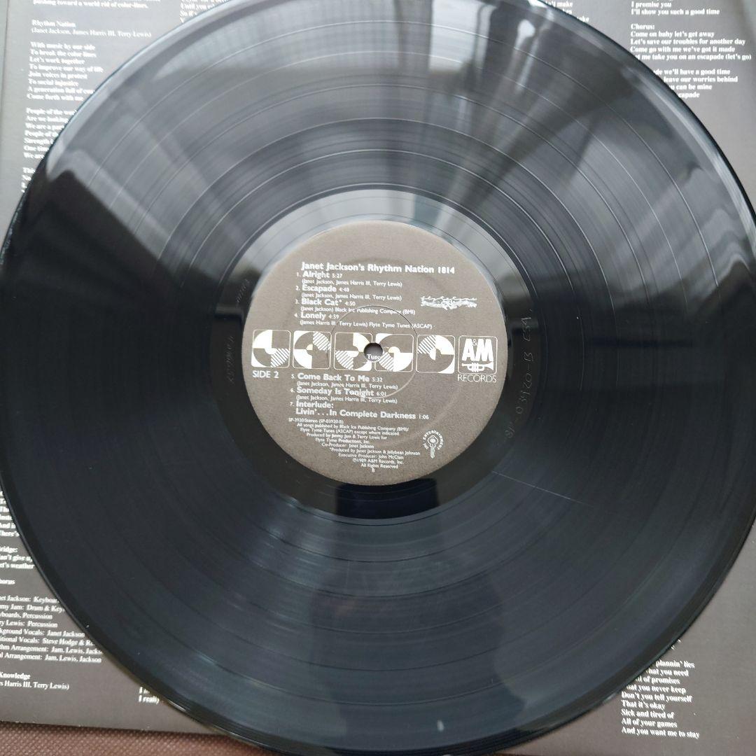 Janet Jackson Rhythm Nation 1814 LPレコード