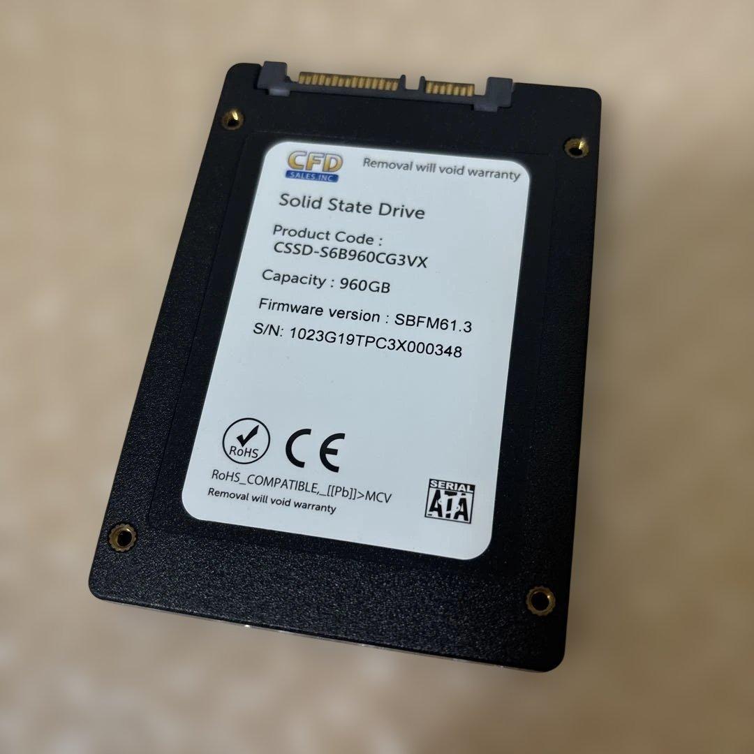 CFD販売 2.5 SATA SSD CSSD-S6B960CG3VX