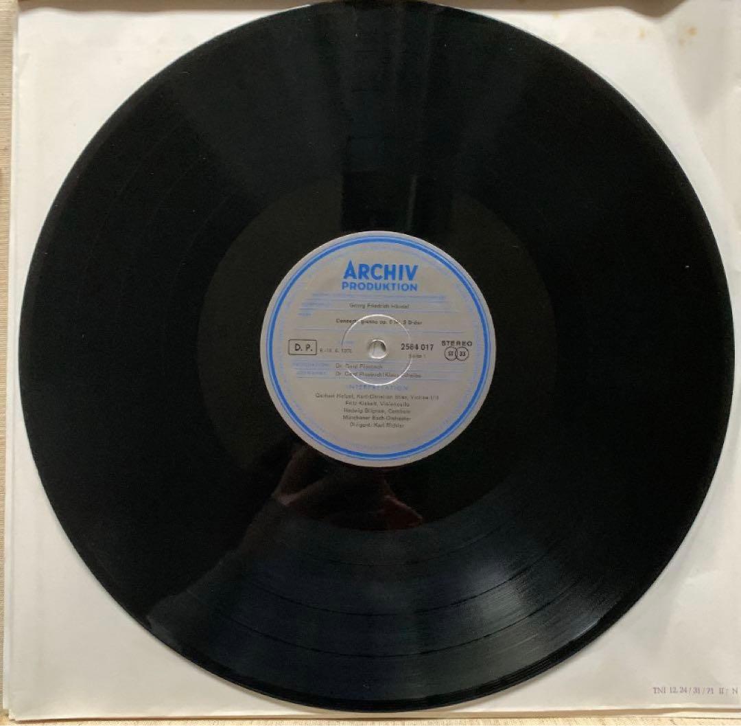 G・F・ヘンデル合奏協奏曲　作品3・作品6(全曲)クラシックレコードまとめ売り
