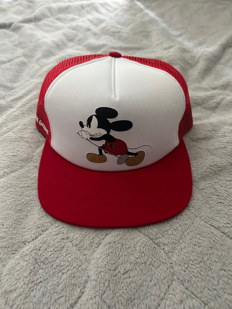 帽子 supreme numbernine mickey mesh 5-panel