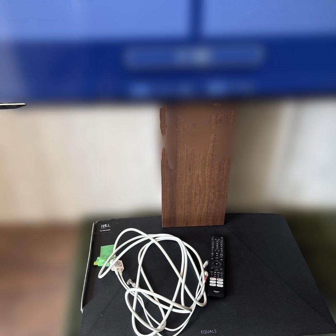 【美品】Hisense 65E6E 65インチ液晶テレビ　テレビ台セット