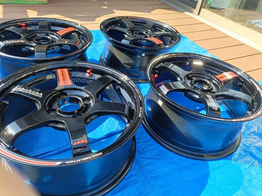 RAYS TE37 15インチ　6.5J +37 4本