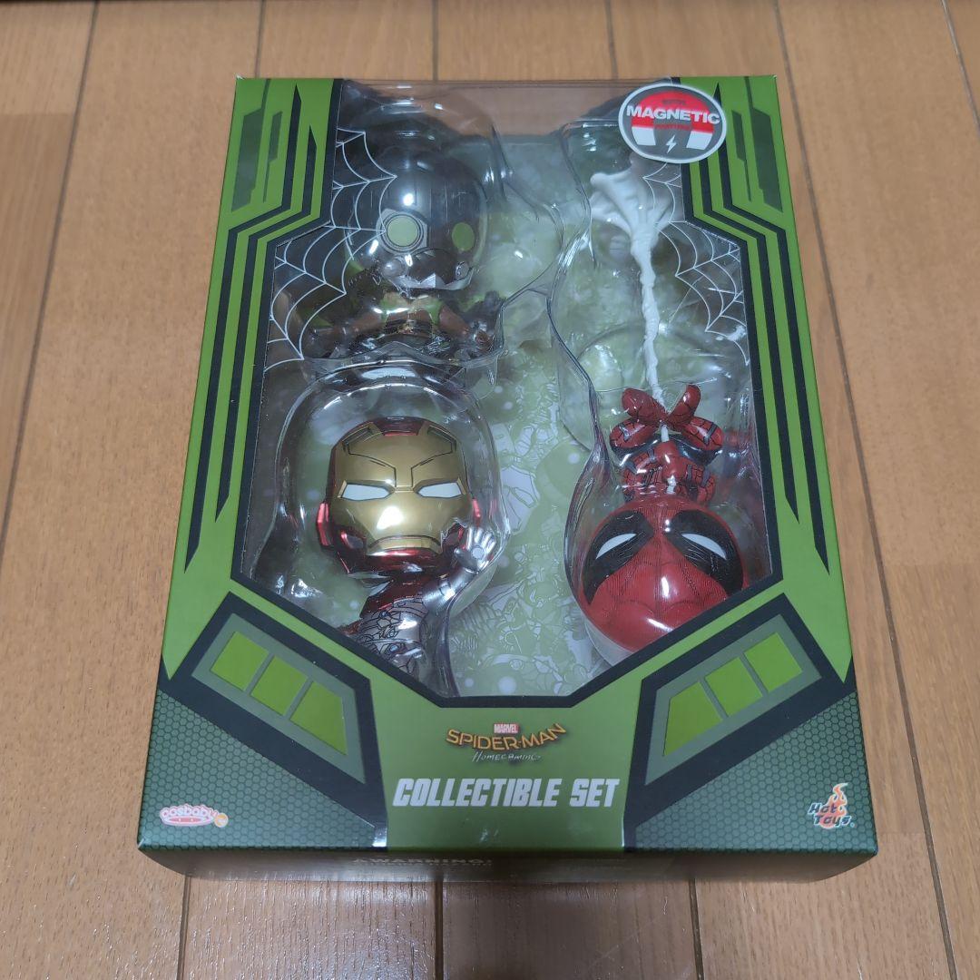 コスベイビー　アイアンマン マーク1、2、3　3体セットとスパイダーマンセット