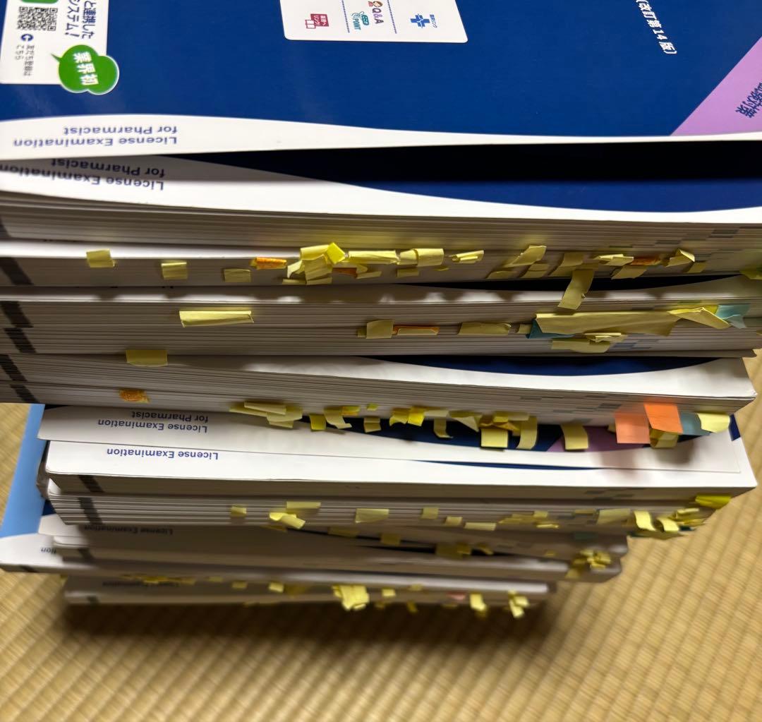 第110回薬剤師国家試験対策参考書　青本青問セット（匿名配送)